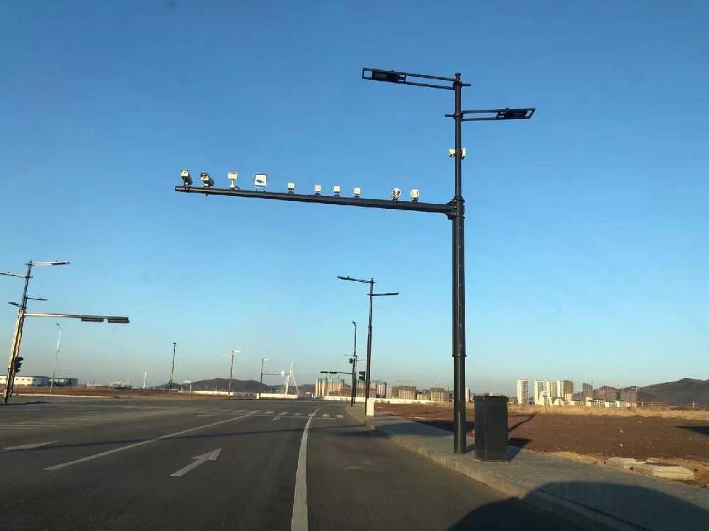 蚌埠市黑龙江佳木斯综合路灯杆项目