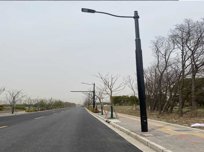 蚌埠市上海综合杆 太阳能路灯工程